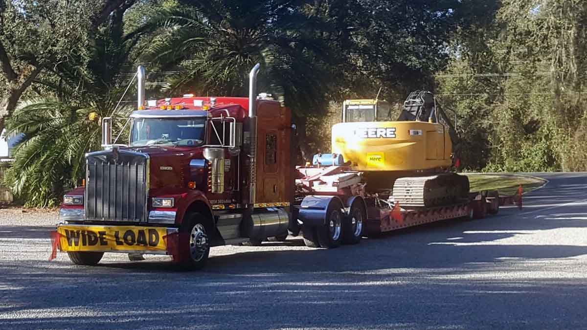 Heavy Equipment Transport Lakeland, FL